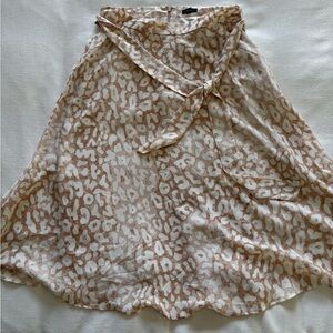 Ann Taylor Cheetah Skirt